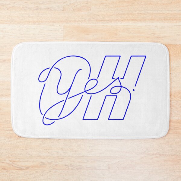Item preview, oh yes!, motivational statement quote designed and sold by TrueType.