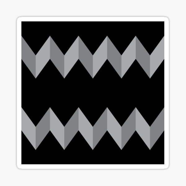 Item preview, Black and Grey Optical Illusion Pattern Tee designed and sold by IlaVibra.