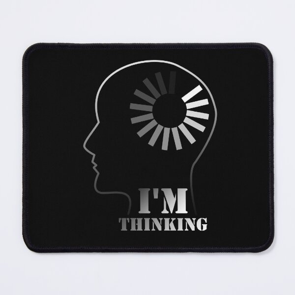 Item preview, I think a smart print, a smart person, a gift to a best friend designed and sold by vilma3000.
