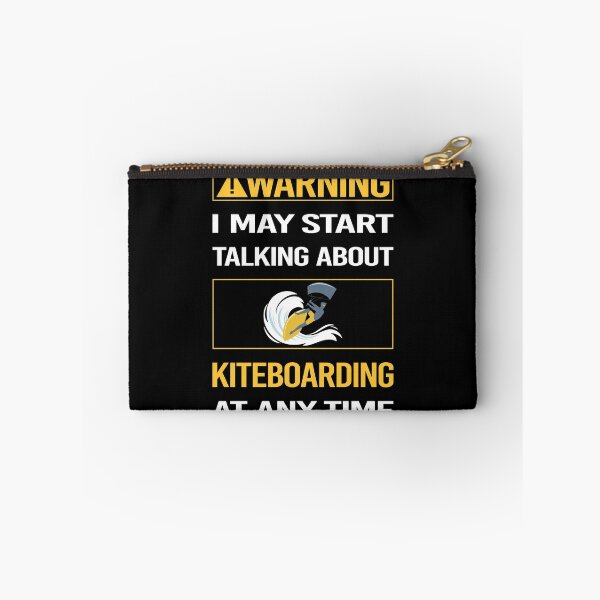 Item preview, Funny Warning Kiteboarding Kiteboard Kiteboarder designed and sold by ArydeaNoriega.