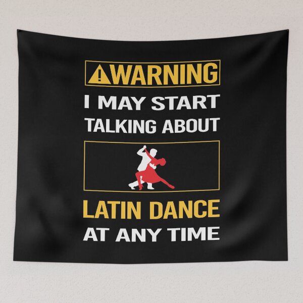 Item preview, Funny Warning Latin Dance designed and sold by ArydeaNoriega.