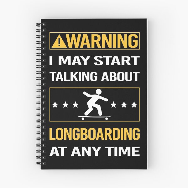 Artikelvorschau, Lustige Warnung Longboarding Longboard Longboarder entworfen und verkauft von ArydeaNoriega.