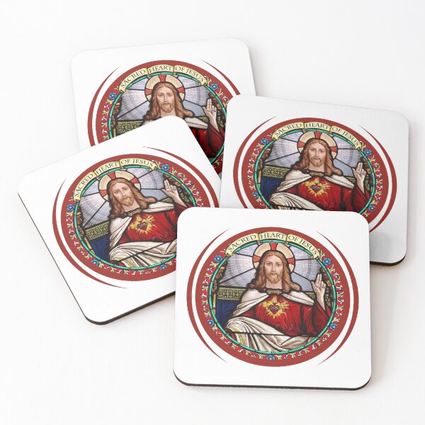 Item preview, Sacred Heart of Jesus, Jesus Heart, Jesus Christ designed and sold by AMDG Line.