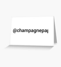 DRAKE - INSTAGRAM SERIES Greeting Card