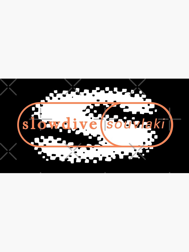 slowdive souvlaki 90s logo Photographic Print for Sale by Platform11west