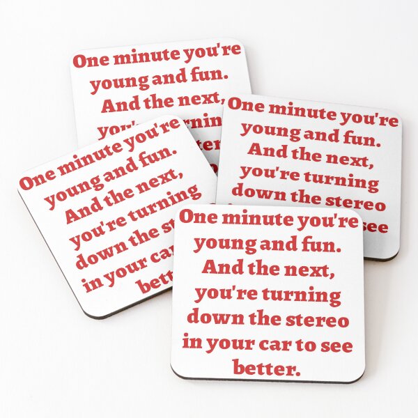 Item preview, One minute you are young and fun designed and sold by avit1.