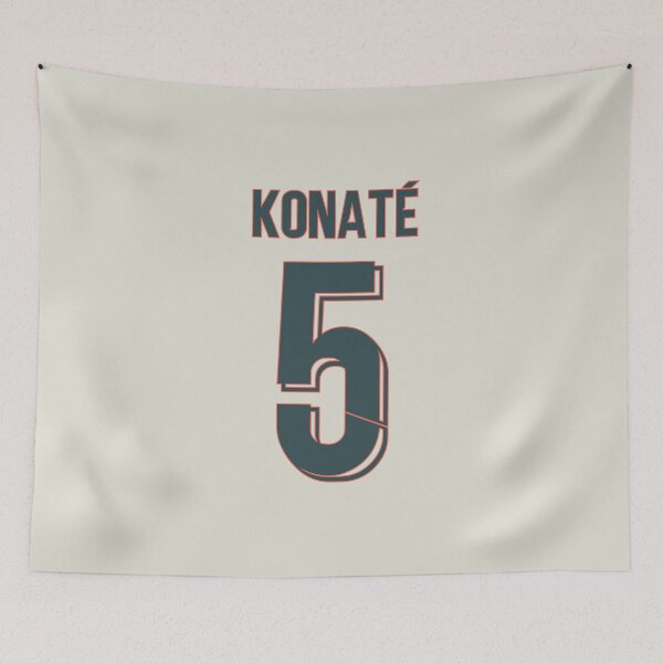 Item preview, Ibrahima Konaté Liverpool jersey 21/22 designed and sold by Alimator.