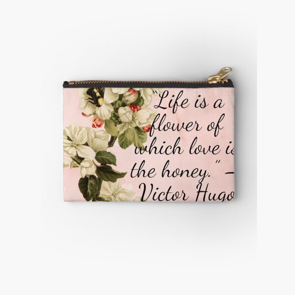Item preview, “Life is a flower of which love is the honey.” — Victor Hugo designed and sold by ZvekiVintage.