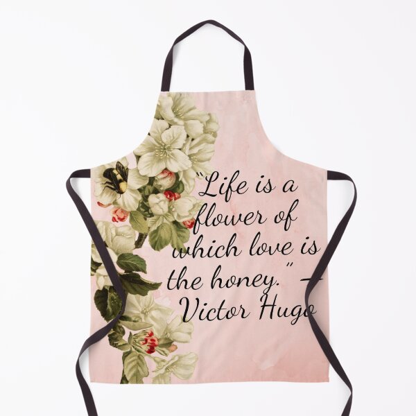 Item preview, “Life is a flower of which love is the honey.” — Victor Hugo designed and sold by ZvekiVintage.