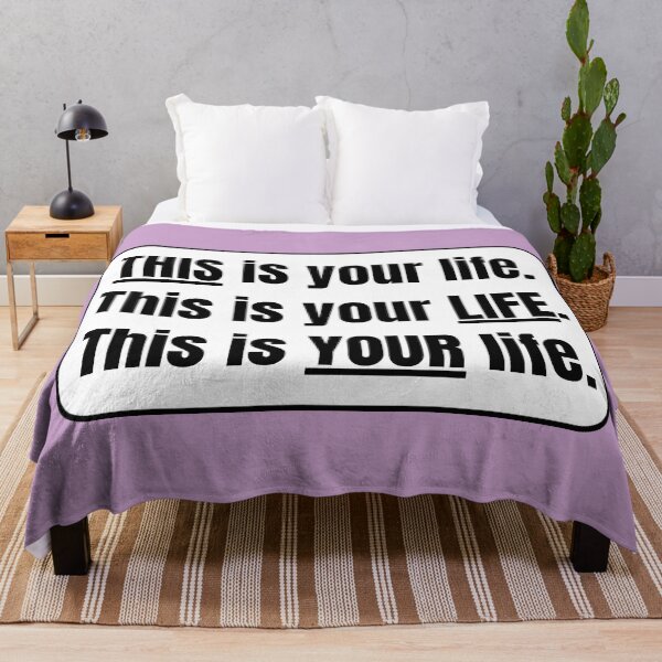 Item preview, THIS is your life. This is your LIFE. This is YOUR life. designed and sold by PrintCutScore.