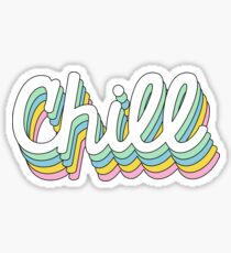 Retro Chill Sticker