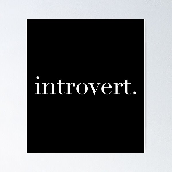 Item preview, Introvert designed and sold by amarevestudio.