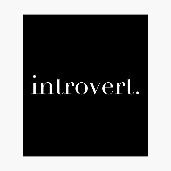 Item preview, Introvert designed and sold by amarevestudio.