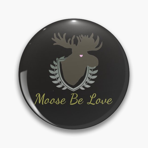 Item preview, Moose Be Love Moose Lovers Crest designed and sold by artenvironments.