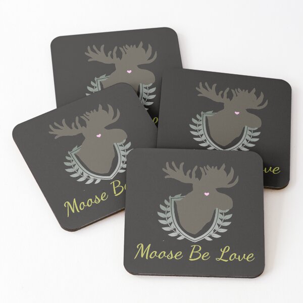 Item preview, Moose Be Love Moose Lovers Crest designed and sold by artenvironments.