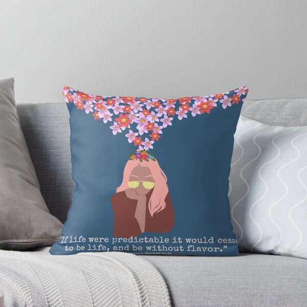 Item preview, Predictable life - Eleanor Roosevelt quote designed and sold by ZvekiVintage.