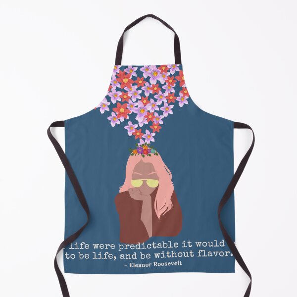 Item preview, Predictable life - Eleanor Roosevelt quote designed and sold by ZvekiVintage.