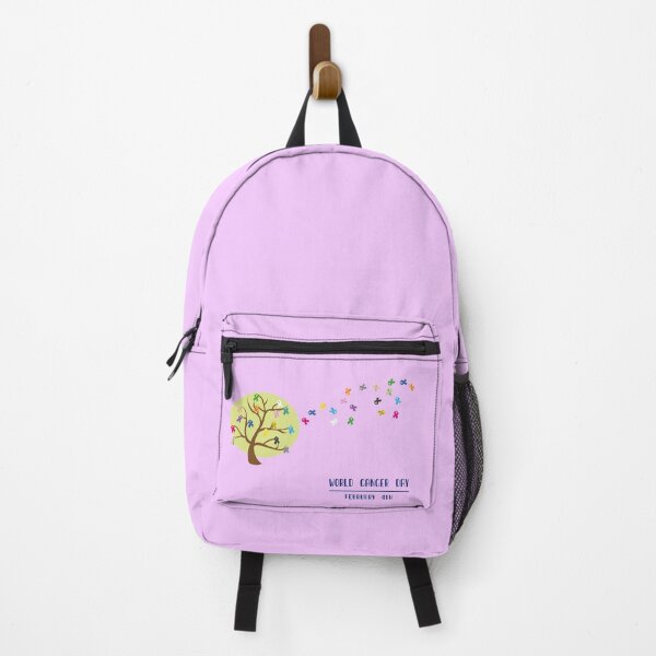 Item preview, World Cancer Day on February 4 with a tree of solidarity ribbons designed and sold by Martapp.