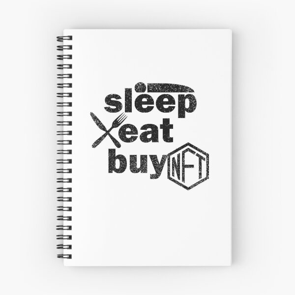 Item preview, SLEEP EAT BUY NFTs, awesome NFTs products. designed and sold by slowidea★★★★★.