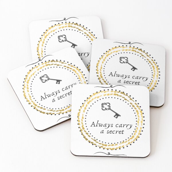 Item preview, Always carry a secret   designed and sold by MotoyashWeston.