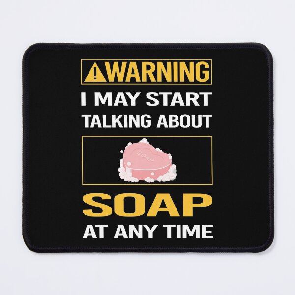 Item preview, Funny Warning Soap designed and sold by FulviaContreras.