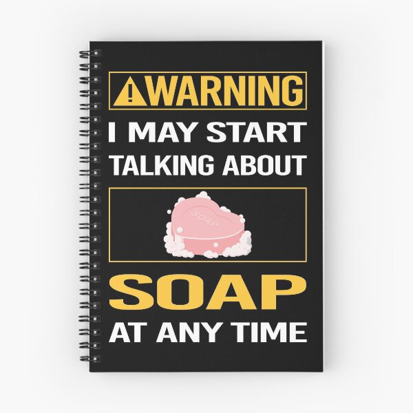 Item preview, Funny Warning Soap designed and sold by FulviaContreras.