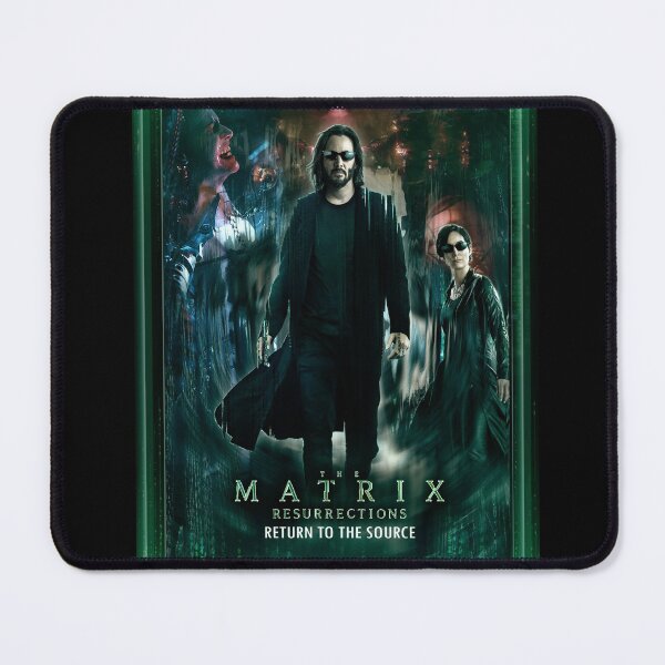 Item preview, Neo & Trinity_ Glitch in the Matrix Poster ? designed and sold by VO1K4AN.