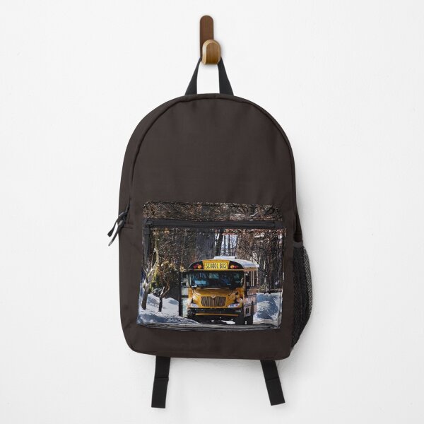 Item preview, Parked School Bus in Winter designed and sold by Susan Savad.