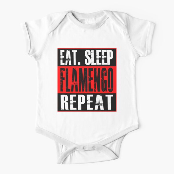 Flamengo Soccer Camisa Eat Sleep Flamengo Repeat' Kids' Premium T