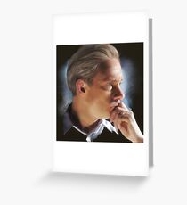 Martin Freeman as John Watson in Sherlock Season 4 Greeting Card