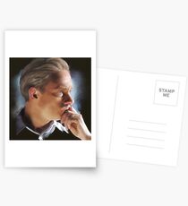 Martin Freeman as John Watson in Sherlock Season 4 Postcards