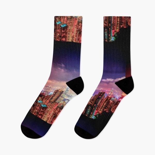 Item preview, Hong Kong and Kowloon At Night designed and sold by Paul Thompson Photography.