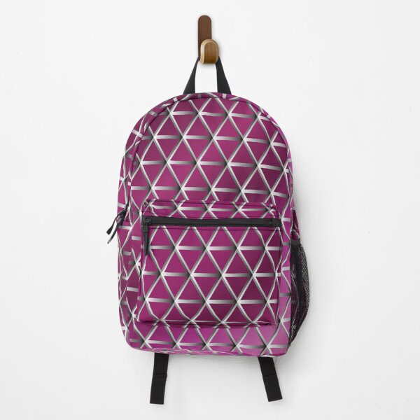 Item preview, Magenta & Silver Steel Mesh designed and sold by LifeboatDesign.