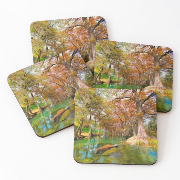 Item preview, Cypress trees in Fall designed and sold by Lannimaging.