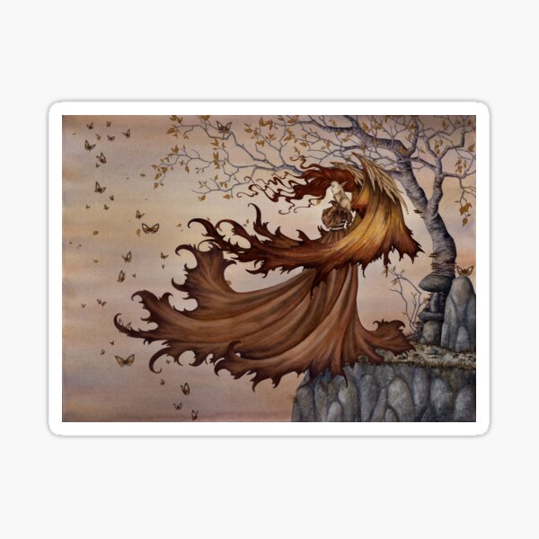 Passage to Autumn Sticker