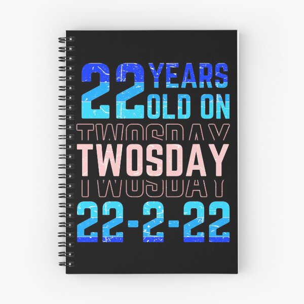 Item preview, Twenty two years old on twosday designed and sold by Chaos-Touch.