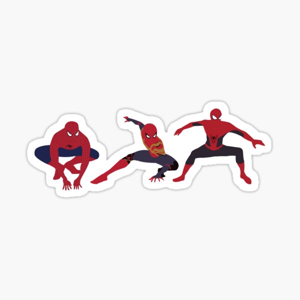 Spiderman Superhero 3 STICKER Adult Stickers Funny -  Denmark