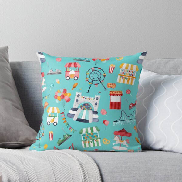 Item preview, Amusement Park Watercolor Carnival designed and sold by SamAnnDesigns.