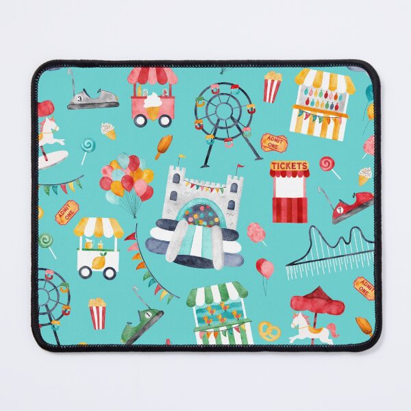 Item preview, Amusement Park Watercolor Carnival designed and sold by SamAnnDesigns.