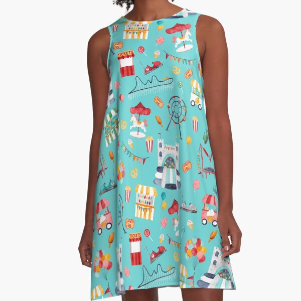Item preview, Amusement Park Watercolor Carnival designed and sold by SamAnnDesigns.