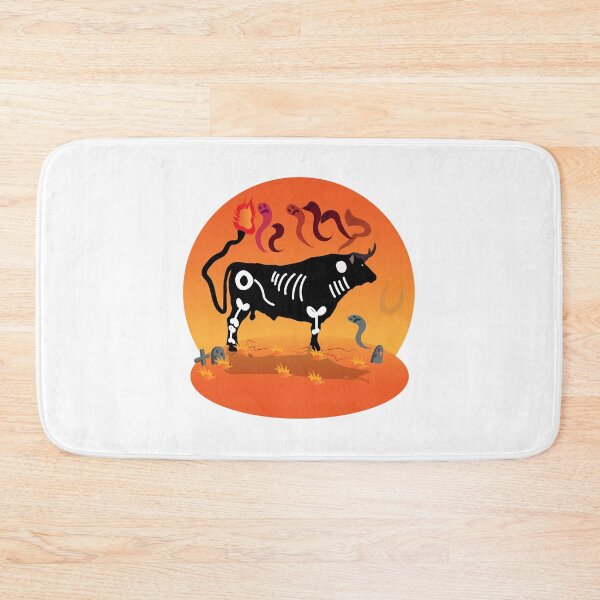 Item preview, bull of death poster | bull of death t-shirt  designed and sold by KARTICK DUTTA.