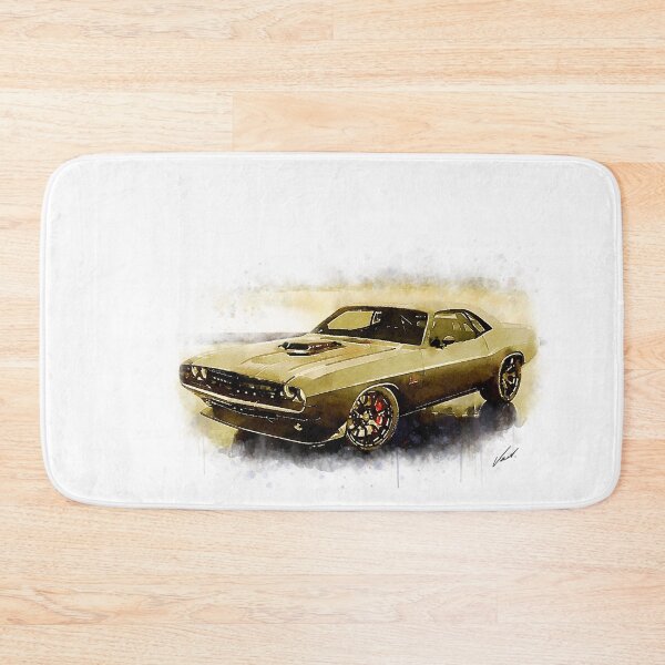Item preview, Watercolor Classic Muscle Car by Vart designed and sold by vartstudio.