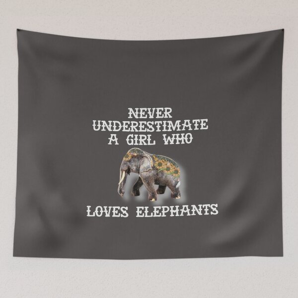 Item preview, A Girl Who Loves Elephants designed and sold by artenvironments.