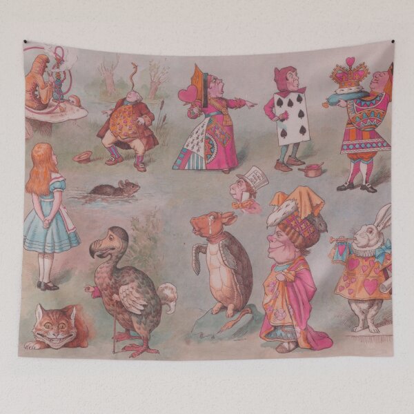 Item preview, Alice in Wonderland, cute characters, beautiful illustrations with fantasy characters designed and sold by Mauswohn.