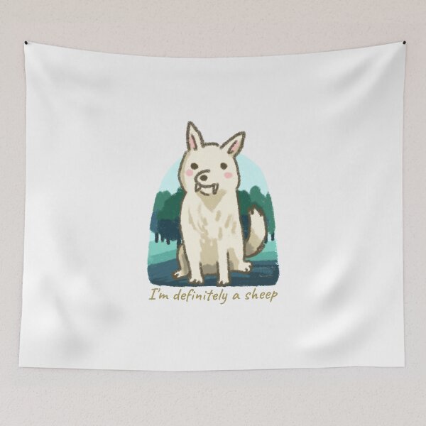 Item preview, Cute wolf is a sheep designed and sold by Mayarart.