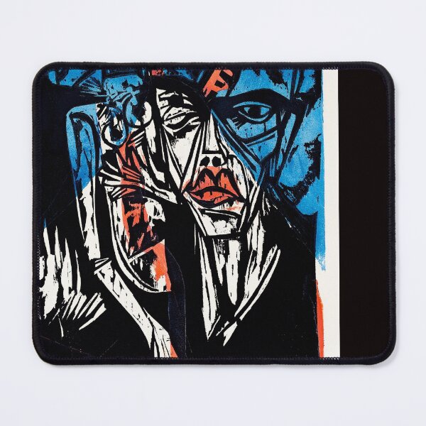 Item preview, The Agonies of Love by Ernst Ludwig Kirchner - Great Arts designed and sold by InHerits.