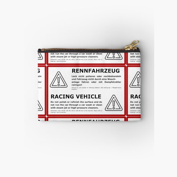 Item preview, Racing Vehicle Warning designed and sold by babygunz47.