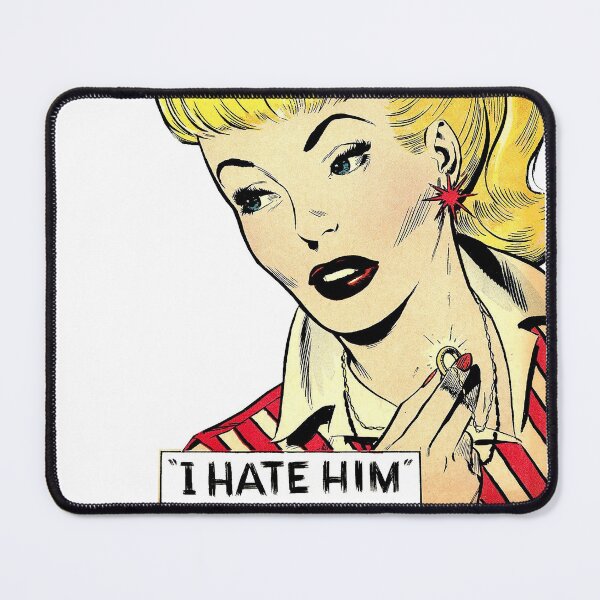 Item preview, I Hate Him! - 1950s Hearbroken Romantic designed and sold by paljoeyprints.