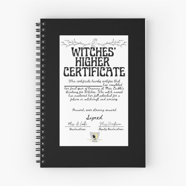 Item preview, Witches' Higher Certificate designed and sold by Rogdall.
