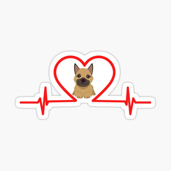 LABRADOR chiens autocollant du rythme cardiaque Voiture Sticker Heart Beat Dog Tatouage JDM OEM